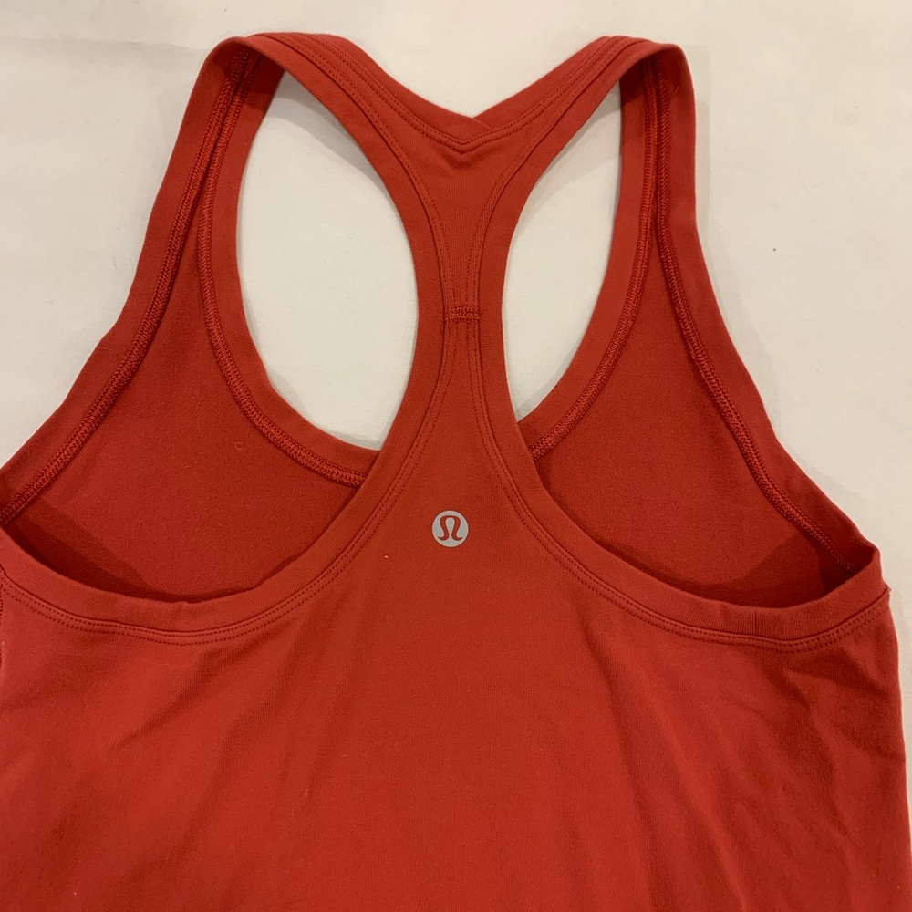 Cool Racerback Tank Top Nulu- Aztec Brick